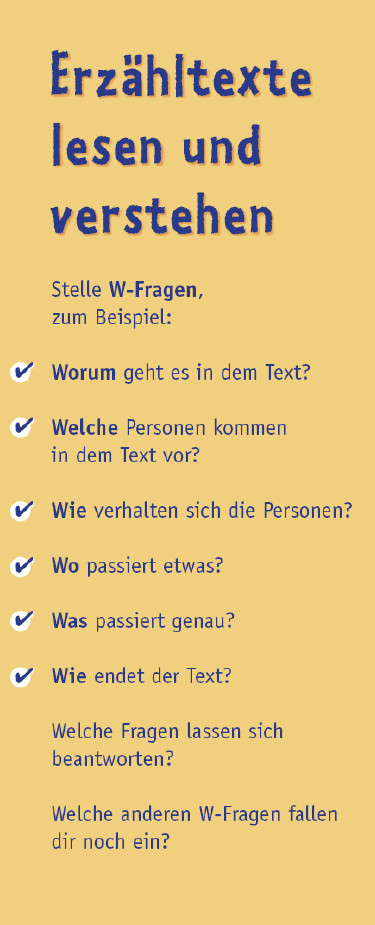 Lesestrategien - Niemanden Zurücklassen